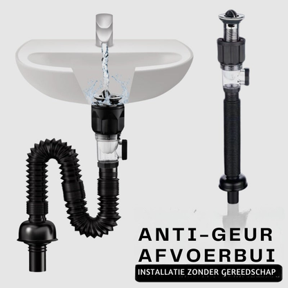 PipeGuard – Hygiënische Afvoer Zonder Verstopping | 1+1 GRATIS