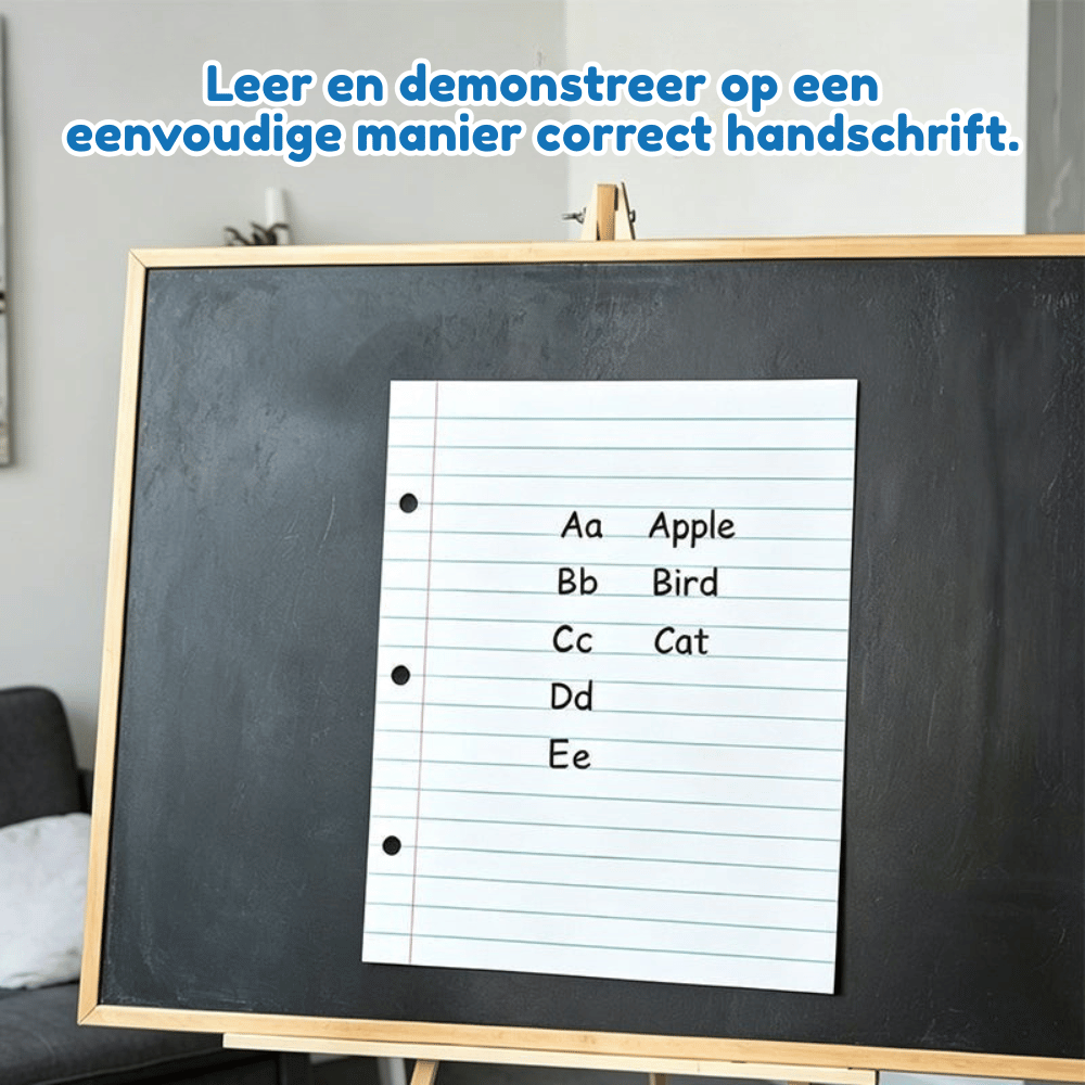 MagnaLine Pro — Magnetisch Gelijnd Whiteboardvel | 50% KORTING