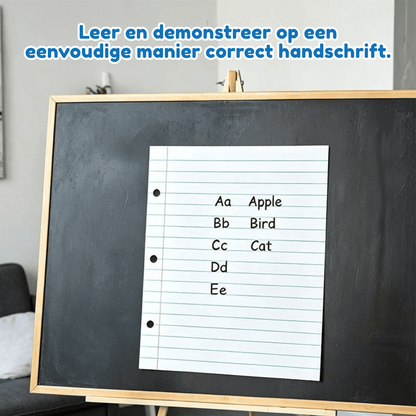 MagnaLine Pro — Magnetisch Gelijnd Whiteboardvel | 50% KORTING