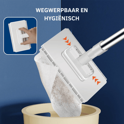 CleanReach — Slimme Reinigingsmop | 50% KORTING