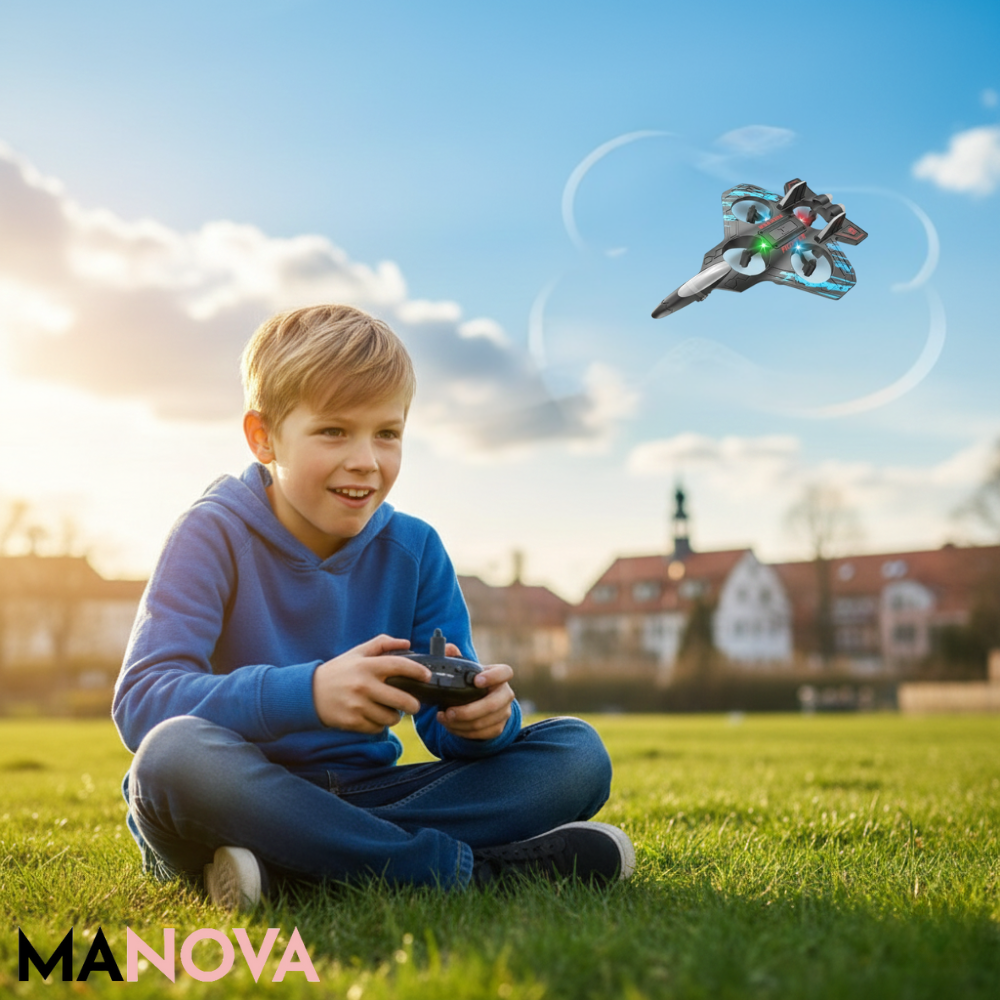 SkyFury – Supersnelle RC straaljagerdrone | 50% KORTING