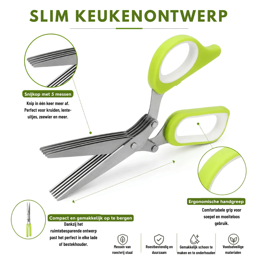 VelociSlice — Snelle Kruidenschaar | 1+1 GRATIS