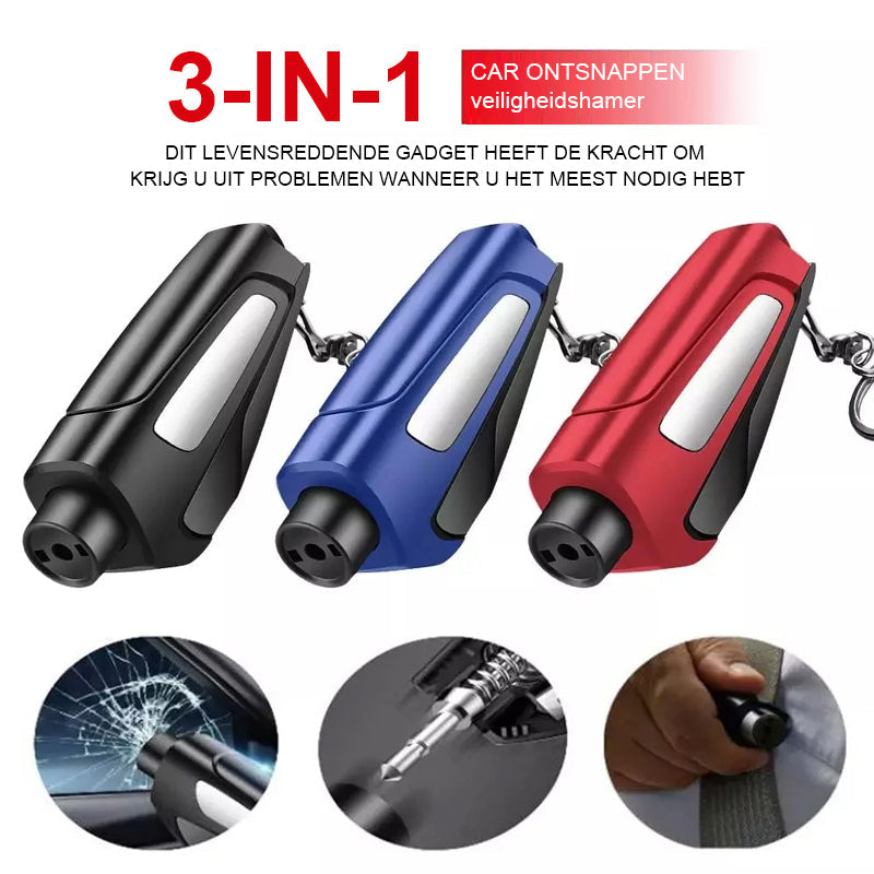 Opgewaardeerde 3 in 1 auto Ruit Breker