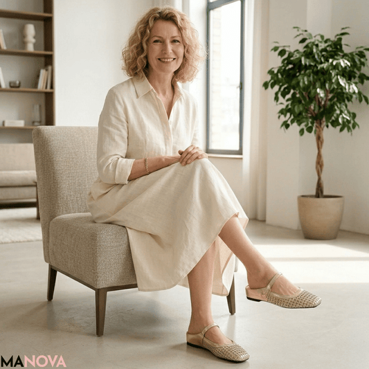 Lina — Ademend Comfort Ballerina’s | 50% KORTING