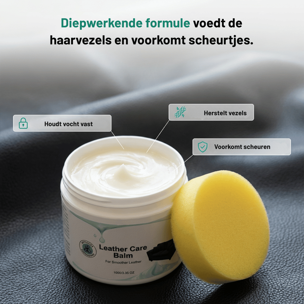 LuxeLeather — Lederverzorgingsbalsem | 1+1 GRATIS