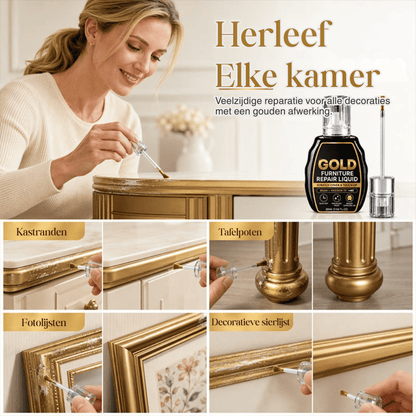 LumaGold — Dual-Tip Gouden Reparatieverf | 1+1 GRATIS