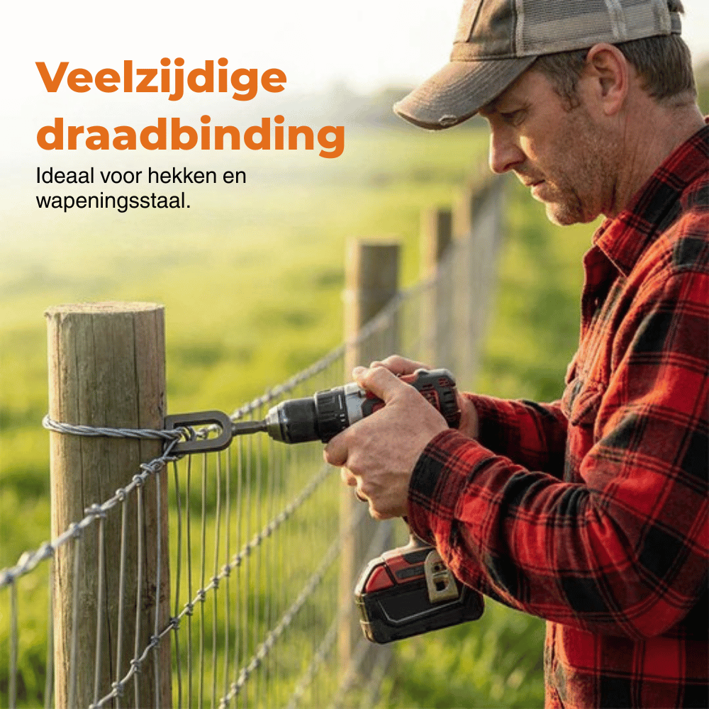 VoltGrip — Draaigereedschap voor draad voor boormachines, 5-delige set | 50% KORTING