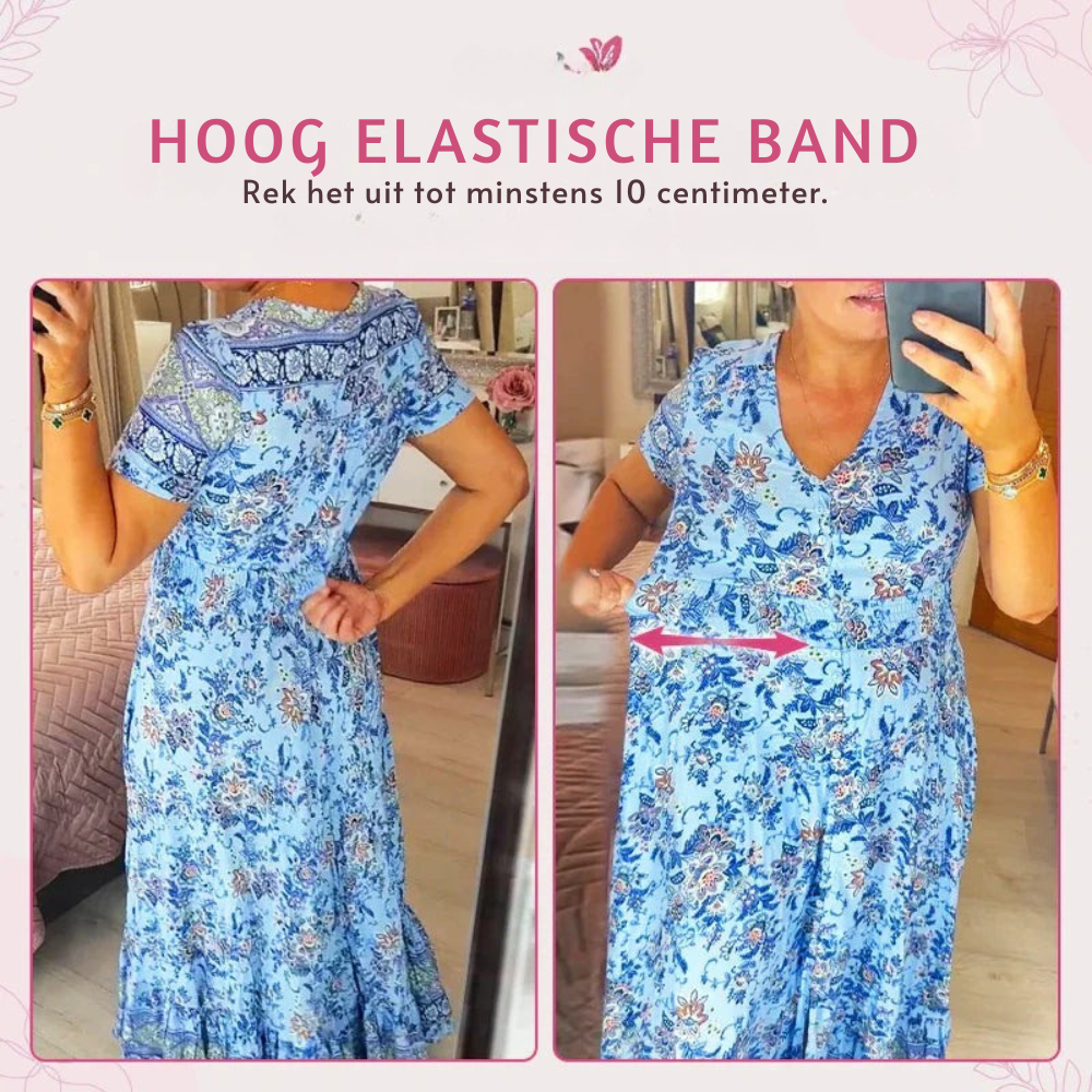 Isla – Flatterende Zomerjurk | 50% KORTING