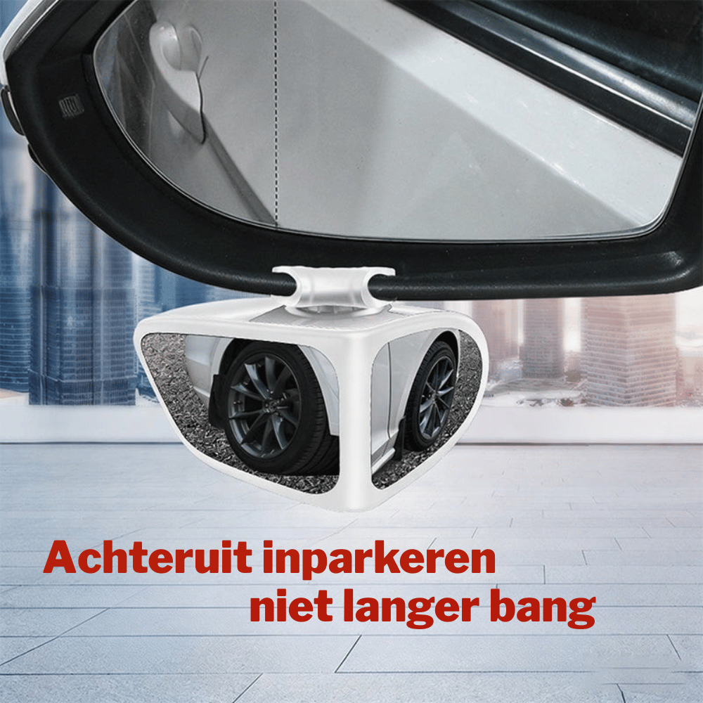BlindSpot Pro — Dubbele Dodehoekspiegel | 1+2 GRATIS
