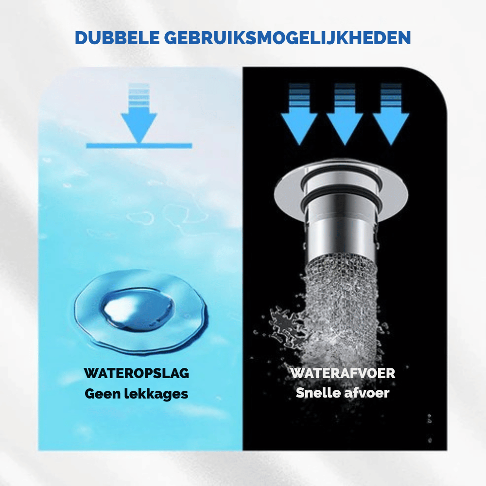 DrainGuard Pro — Universele Gootsteenzeef | 1+1 GRATIS