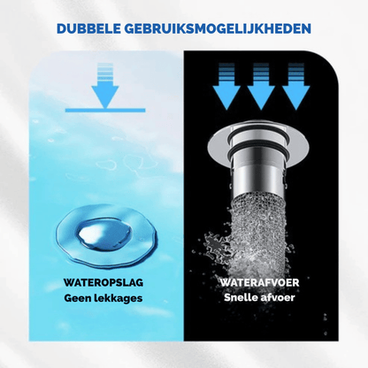 DrainGuard Pro — Universele Gootsteenzeef | 1+1 GRATIS