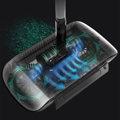 Veeg en zuig vuil in één keer op!