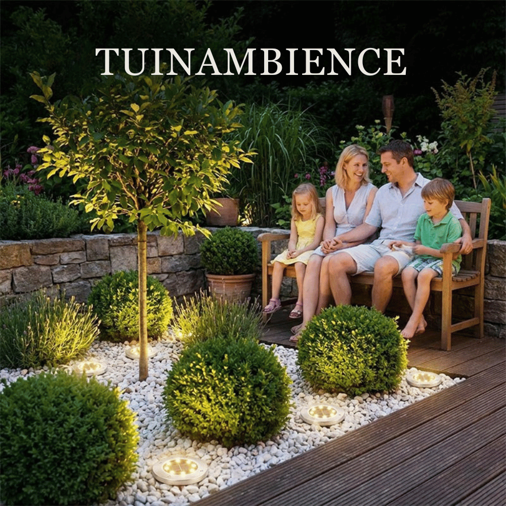 LumaVibe — Solar Tuinverlichting Set | 1+1 GRATIS
