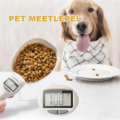 Digitale maatlepel voor huisdierenvoeding