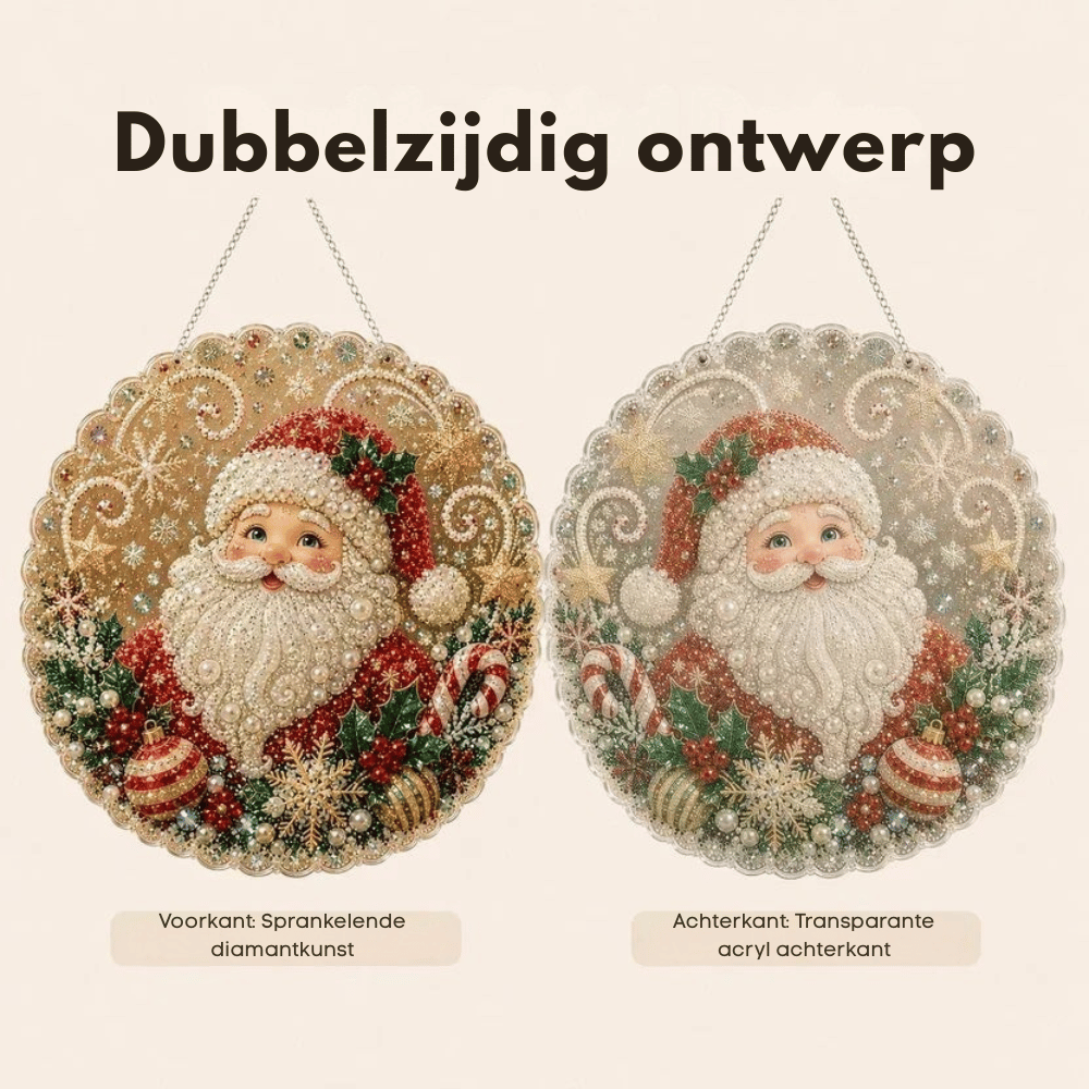 CrystalAura — DIY Kerstornament Sieradenset | 50% KORTING