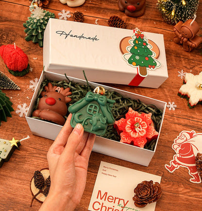 FestiveGlow – Kerstgeurkaarsenset in geschenkdoos