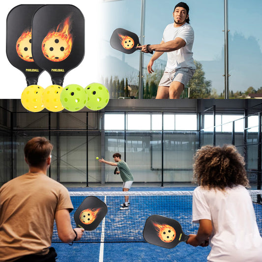 Nieuwe glasvezel pickleball paddle-set