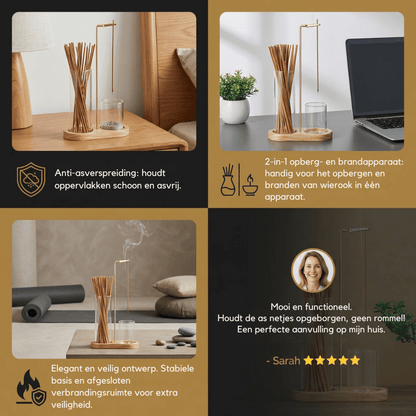 SereniSphere — Luxe Wierookhouder | 50% KORTING