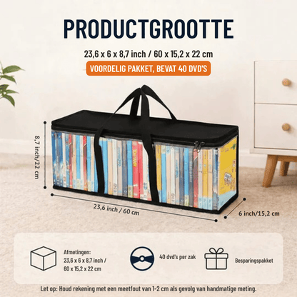 ClearNest — Transparante Opbergtassen | 1+2 GRATIS