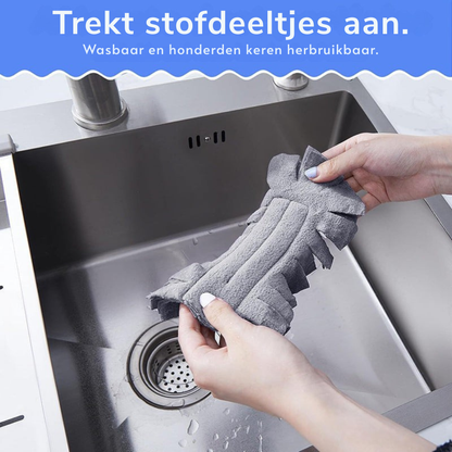 CleanEase 5pcs – Ultra-microvezel reinigingsdoeken | 50% KORTING