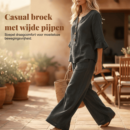 Heidi — Zacht Katoenen Loungeset | 50% KORTING