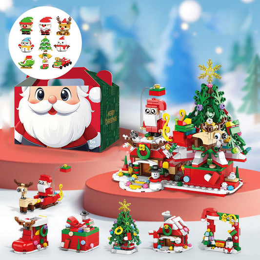 MerryBlocks – Kerst Mini Bouwset | 50% KORTING