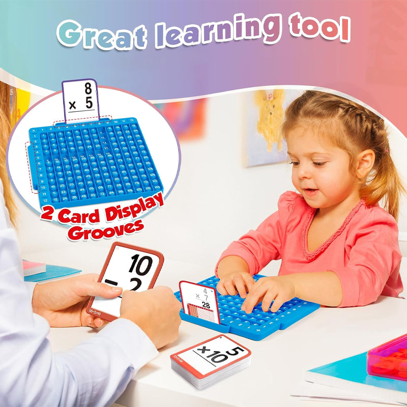 MathMaster - Wiskunde Flash Cards en Pop Fidget Chart | 50% KORTING