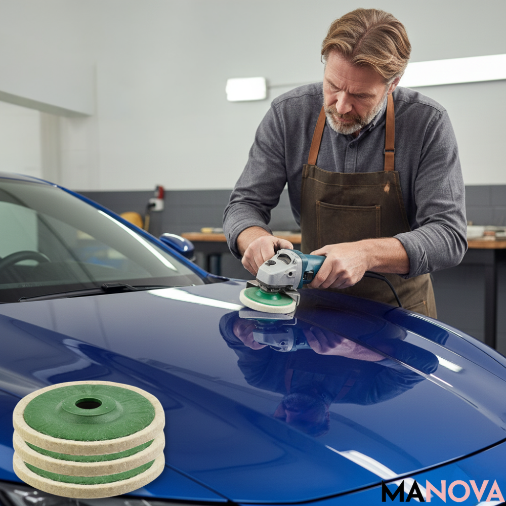 FeltPro - Polijstschijven Krasvrije Glans | 3+3 GRATIS