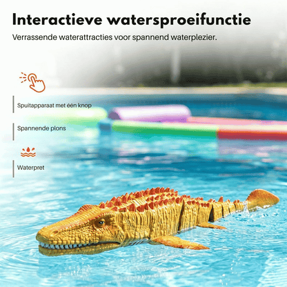 AquataRex — Op Afstand Bestuurbare Mosasaurus Waterpret | 50% KORTING