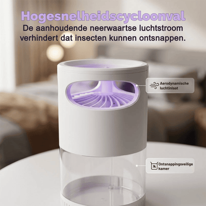 MugGuard — Stille Insectenvanger | 50% KORTING