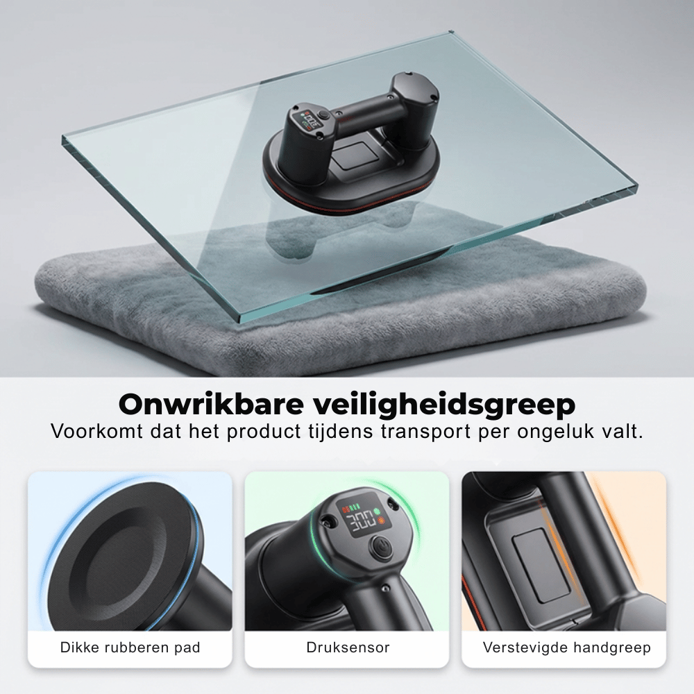 PowerGrip — Professionele Glaslifter | 50% KORTING