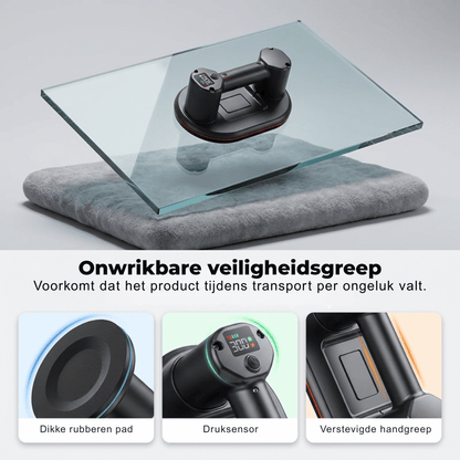 PowerGrip — Professionele Glaslifter | 50% KORTING