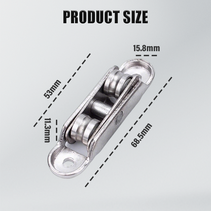 GlideRoll Set 4 stuks – Stille Raamrol | 50% KORTING