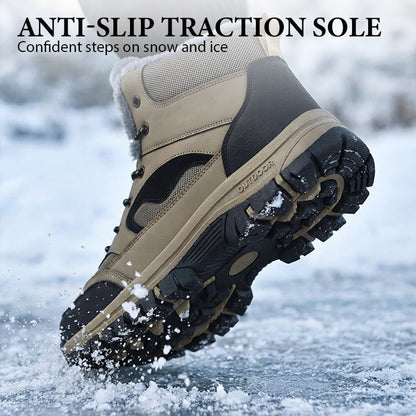 Hunter – Heren Winterlaarzen met Antislipzool en Warme Voering