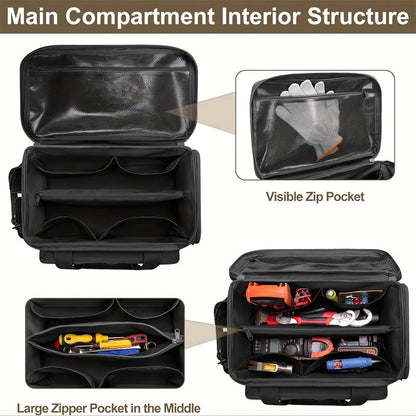 TitanTote — Robuuste Canvas Gereedschapstas | 50% KORTING