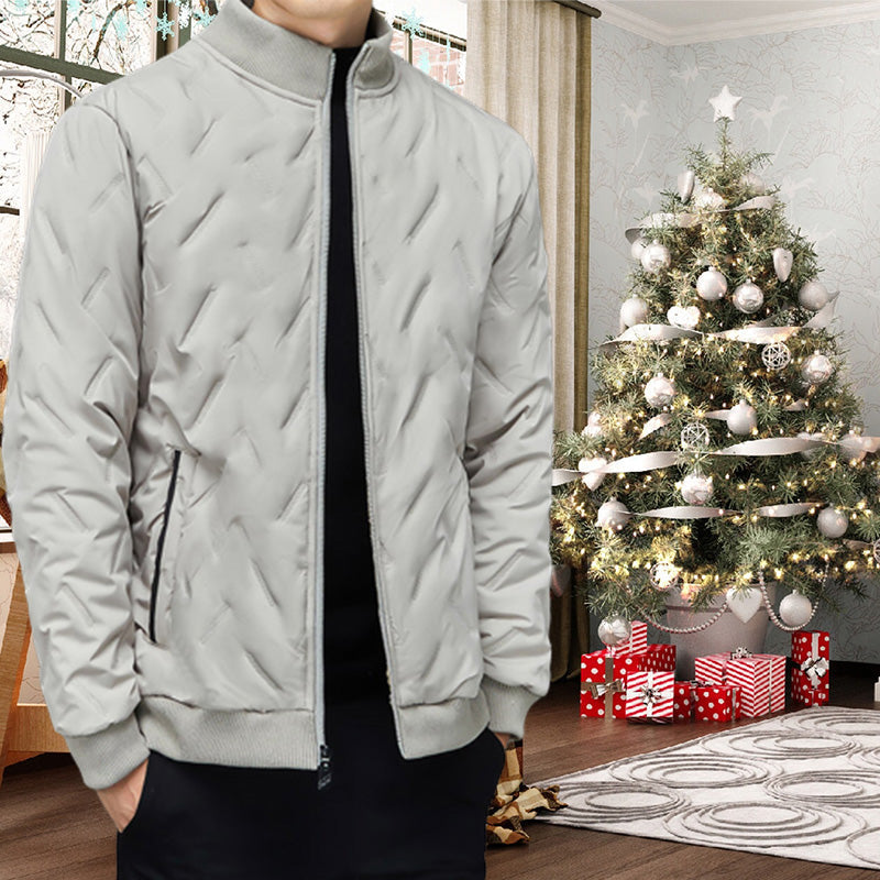 Heren Winterjas met Opstaande Kraag