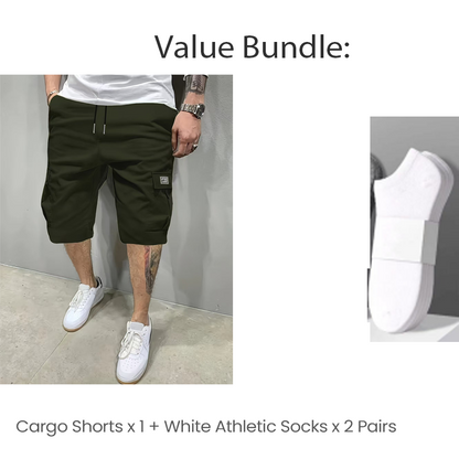 David — Lichtgewicht Cargo Shorts | 1+1 GRATIS