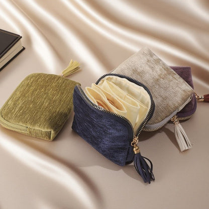 Lena – Compact Sieraden Organizer voor Onderweg met Fluwelen Voering