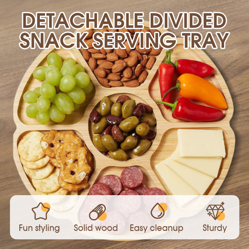 ServeLux – Houten Snack Schaal | 50% KORTING