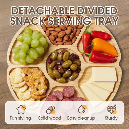 ServeLux – Houten Snack Schaal | 50% KORTING
