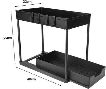 CabinetPro — Uitschuifbare Kast Organizer | 50% KORTING