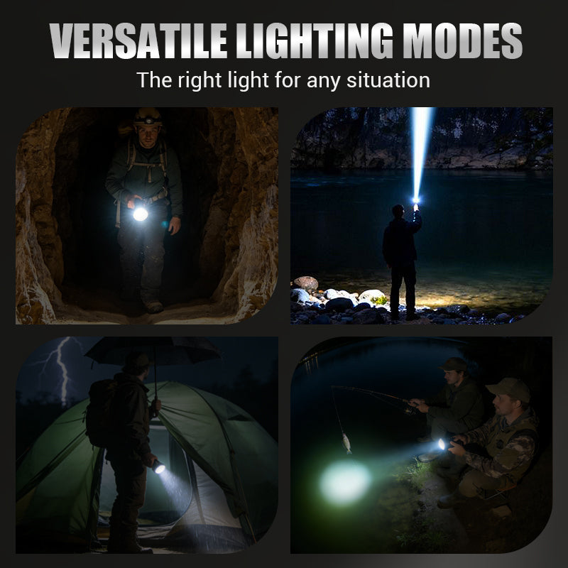 LumaCore-X1 — Tactische Power Zaklamp | 1+1 GRATIS