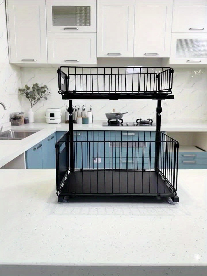 GlideNest — Uitschuifbare Kast Organizer | 50% KORTING