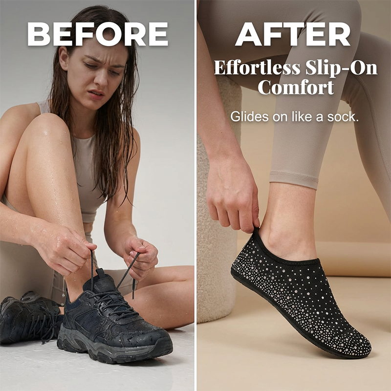 Fascinerende waterschoenen met ademend mesh en antislipzool