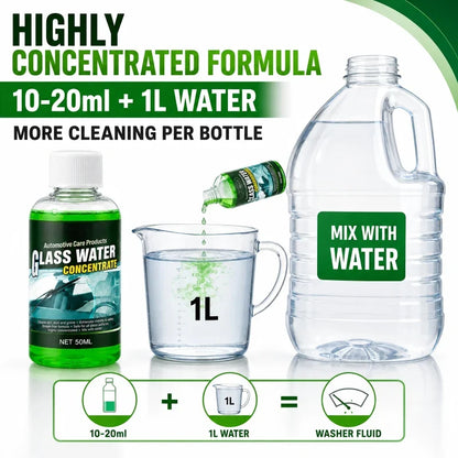 CrystalPure Glasverbeteraar — Direct Heldere, Veiliger Ritten - 50ml