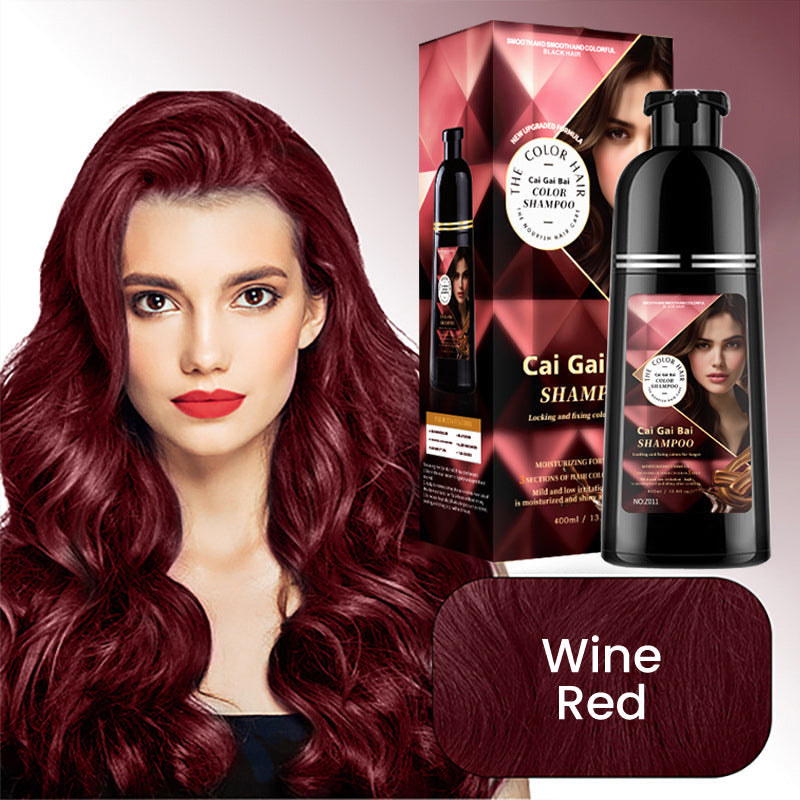 HerbaGlow — Haarkleur Shampoo | 2+1 GRATIS