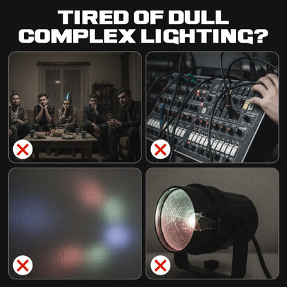 LumiStorm Pro – 6-Arm LED Showlight | 50% KORTING