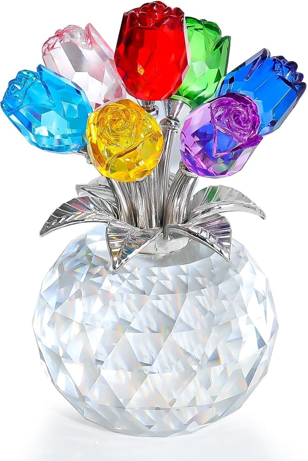 CrystalBloom – Prism Flower Decor | 50% KORTING