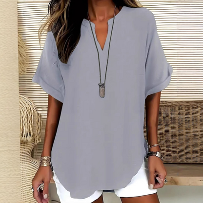 Amelia — Luchtige Elegantie Blouse | 50% KORTING
