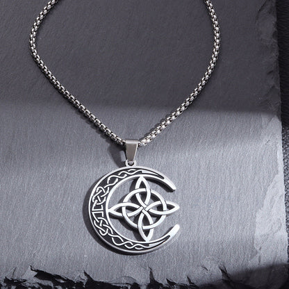 LunaForge – Symbolische Maan Ketting | 1+1 GRATIS